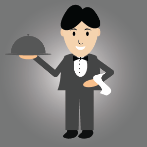 waiter character