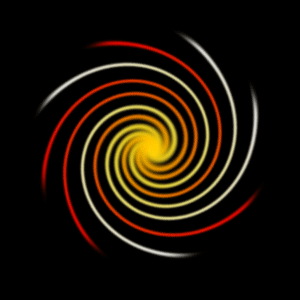 animated abstract spiral