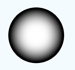 black symbol button