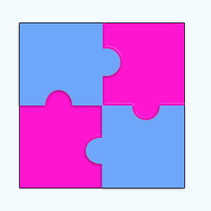 puzzle effect