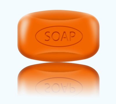 orange bath soap