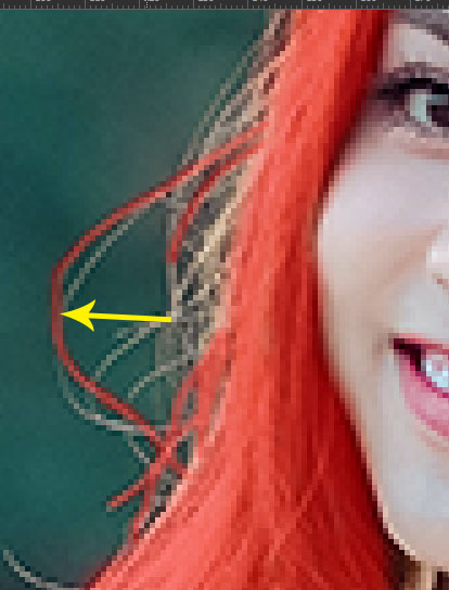 change hair color in Photoshop