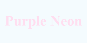 light purple text