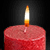 flame on candle